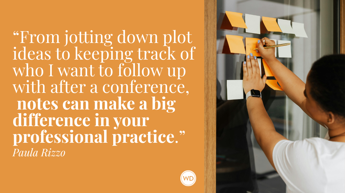 Media-Savvy Author: Effective Note-Taking Strategies for Writers | Paula Rizzo